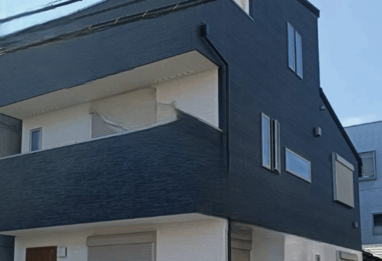 大阪市内　木造2階建て住宅新築工事